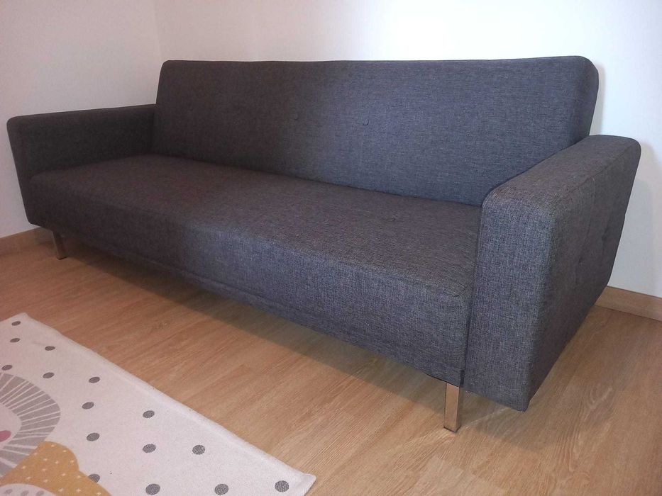 Sofá Cama Cinzento