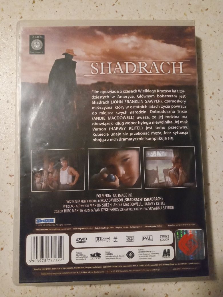 Film DVD shadrach