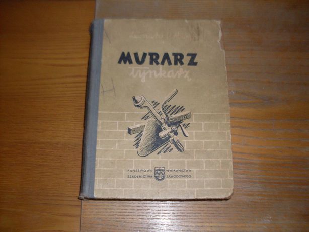 Leonard Urban Murarz tynkarz Wyd. III 1959r.