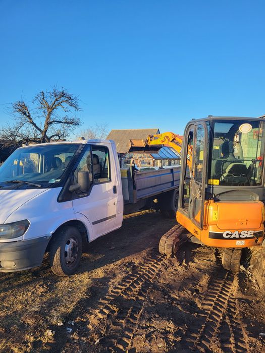 Usługi minikoparka i wywrotka 3.5t, Prace brukarskie, brukarstwo