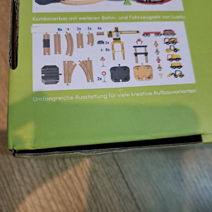 Дерев'яна залізниця Будова