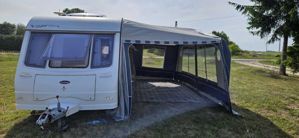 Przyczepa kempingowa Coachman Vip2000 mover, duży przedsionek Isabella