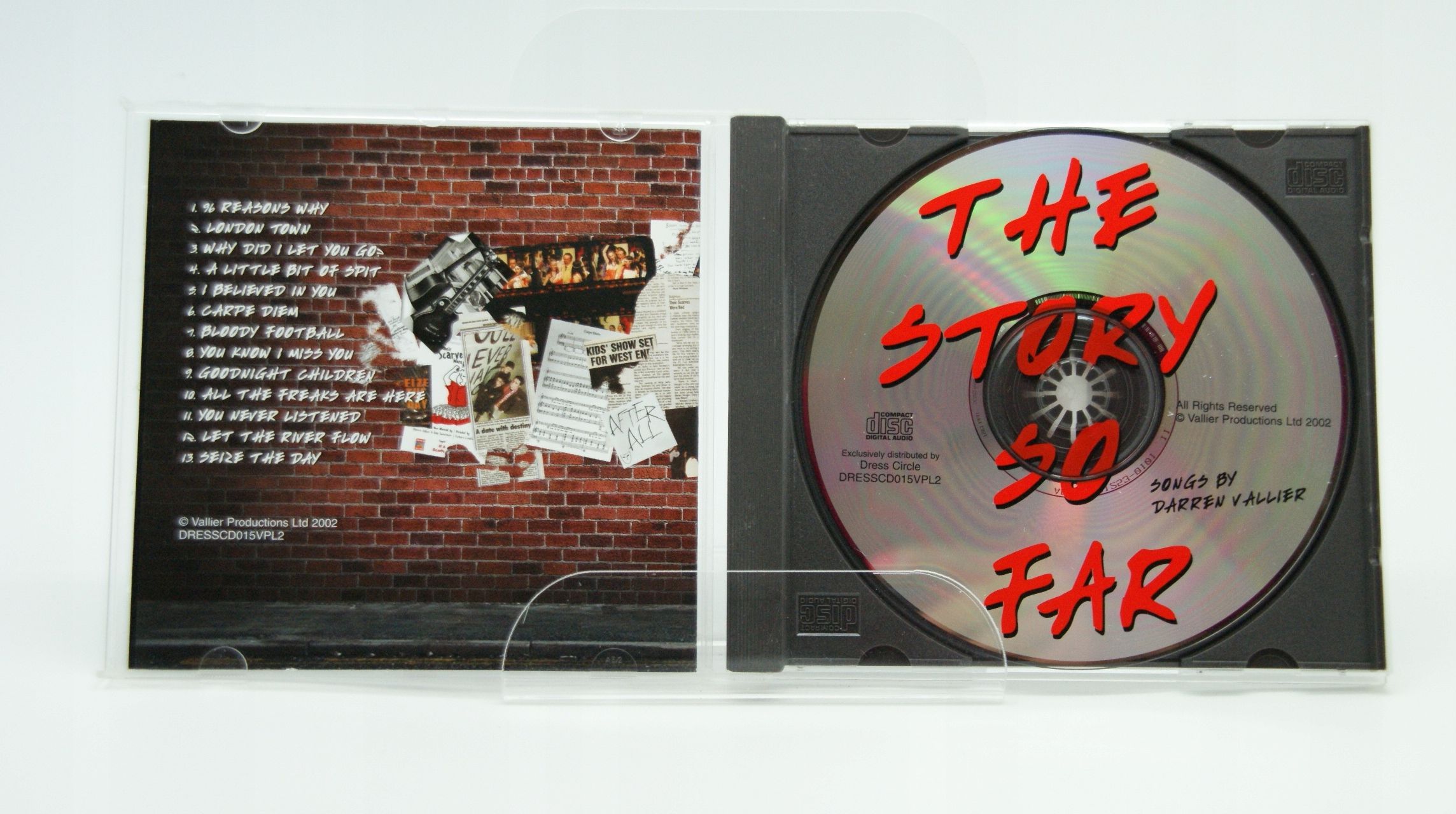 Cd - Darren Vallier - The Story So Far