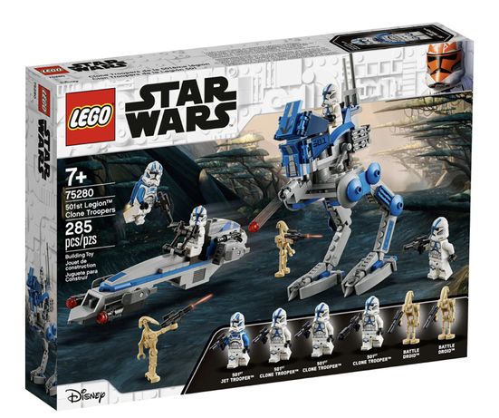 LEGO Star Wars Клоны-пехотинцы 501-го легиона (75280)
