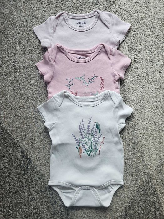 Zestaw body roz. 92