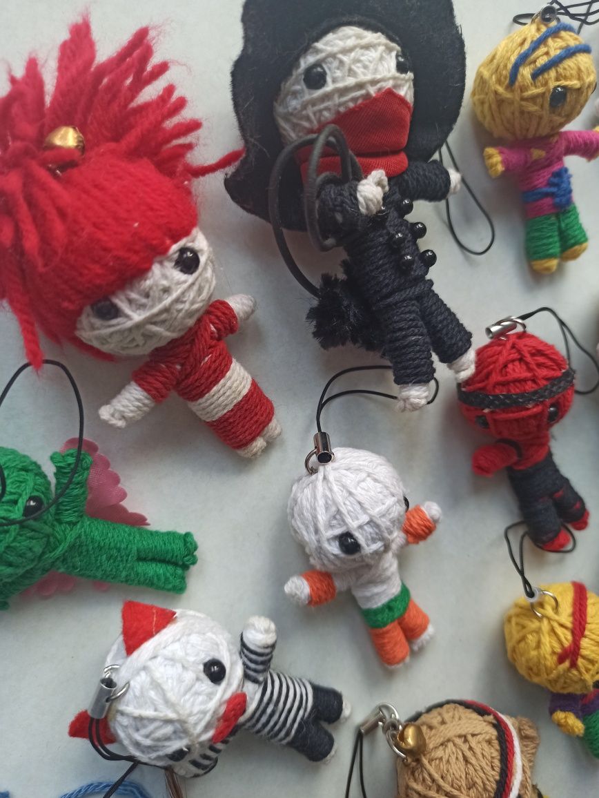 watchover voodoo doll dolls laleczki laleczka kolekcja 16 sztuk