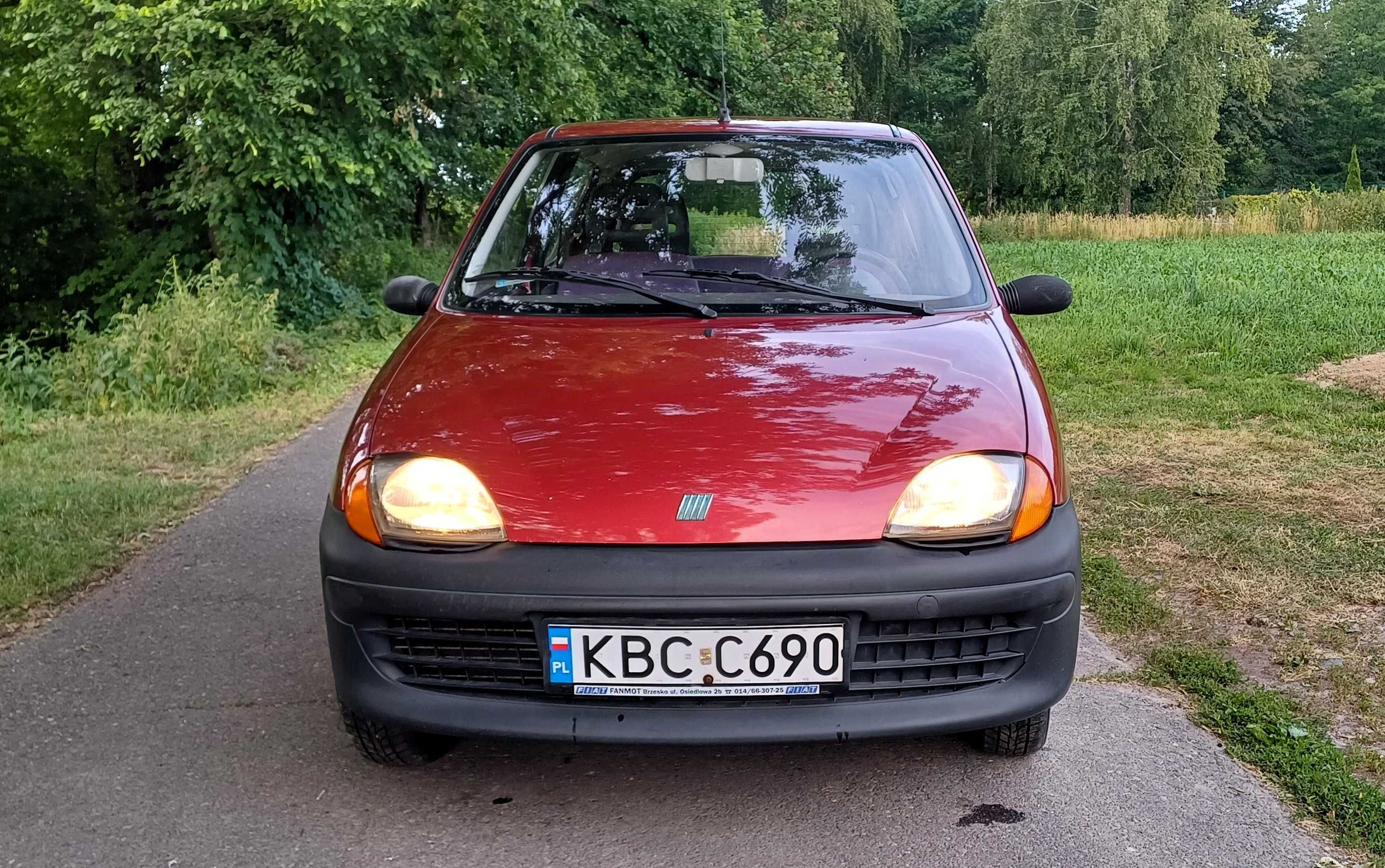 Fiat seicento 900 , 2000r, od pierwszego właściciela, 107 tys