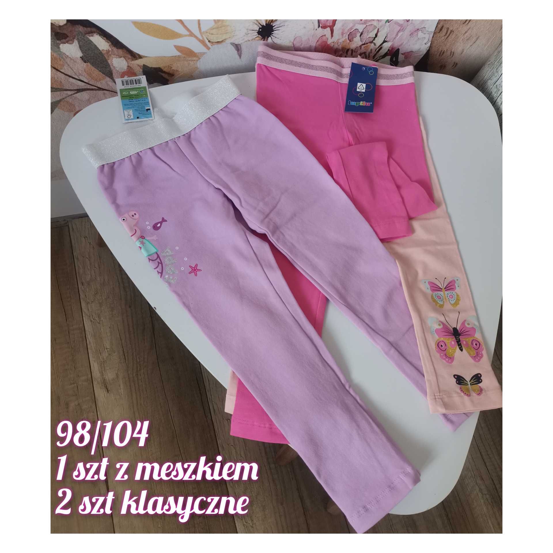 PEPPA nowe Leginsy 98/104 legginsy leginsy termiczne plus zwykłe