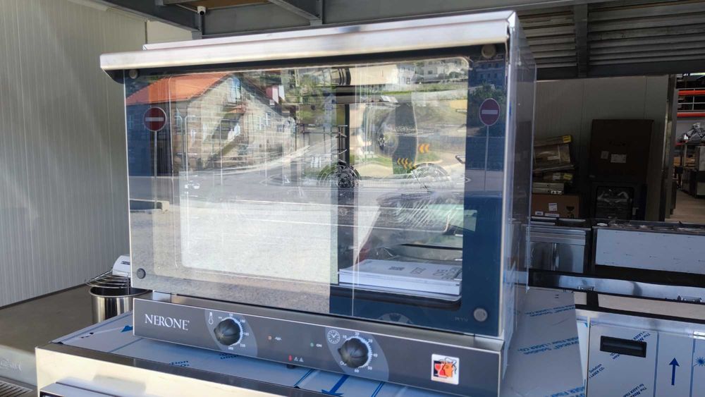 Forno convector 4 niveis gastronomia/pastelaria/pão NOVO