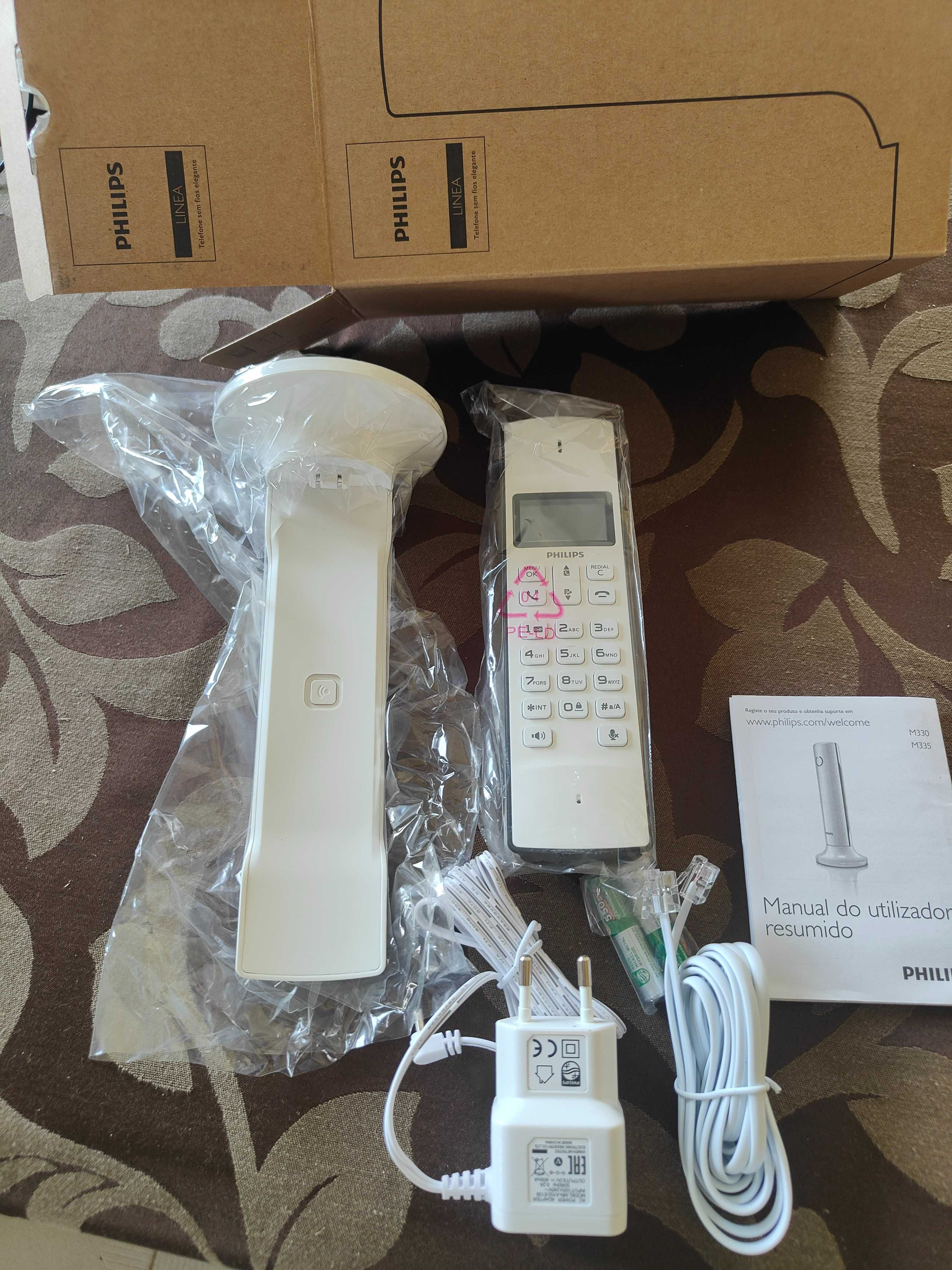 Telefone sem fios Philips Linea M330 (novo)