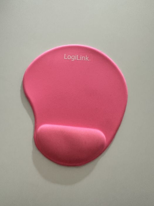 Neonowa podkładka pod myszke z żelową poduszką pod nadgarstek