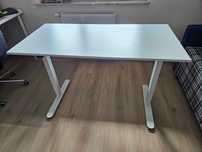 Biurko z elektryczną regulacją wysokości SVANEKE 60x120 Białe