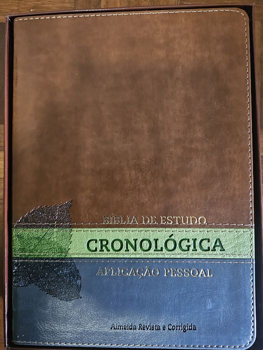 Bíblia de Estudo Cronológica Aplicação Pessoal