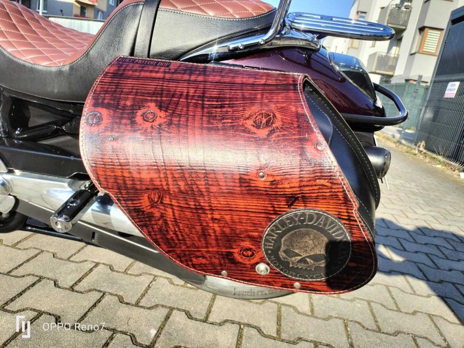 Stelaż do sakw oraz sakwy Harley Davidson Vrod V-Rod