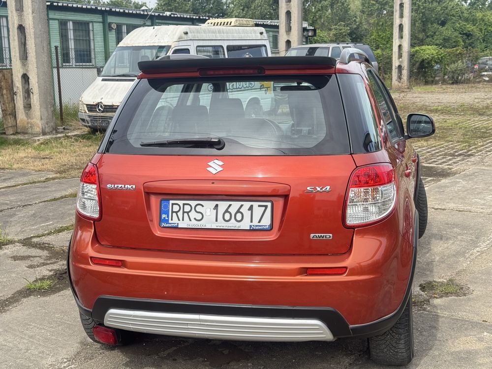 Suzuki SX4 2.0 LPG 2008r. automat/klima/tempomat/alu/keyless GO/