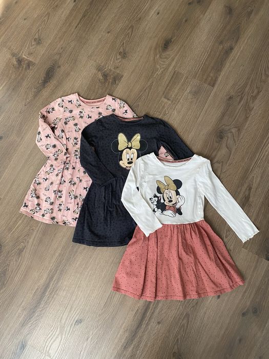 Набір котонових суконь 3шт C&A Minnie Mouse