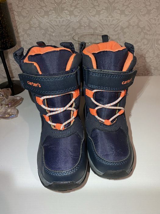 Чобітки термо ботинки сноубутси Carters  10 р (26-27)  17,1 см