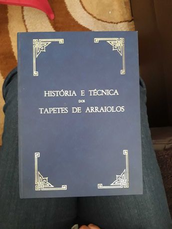 Livro história e técnica tapetes de arraiolos