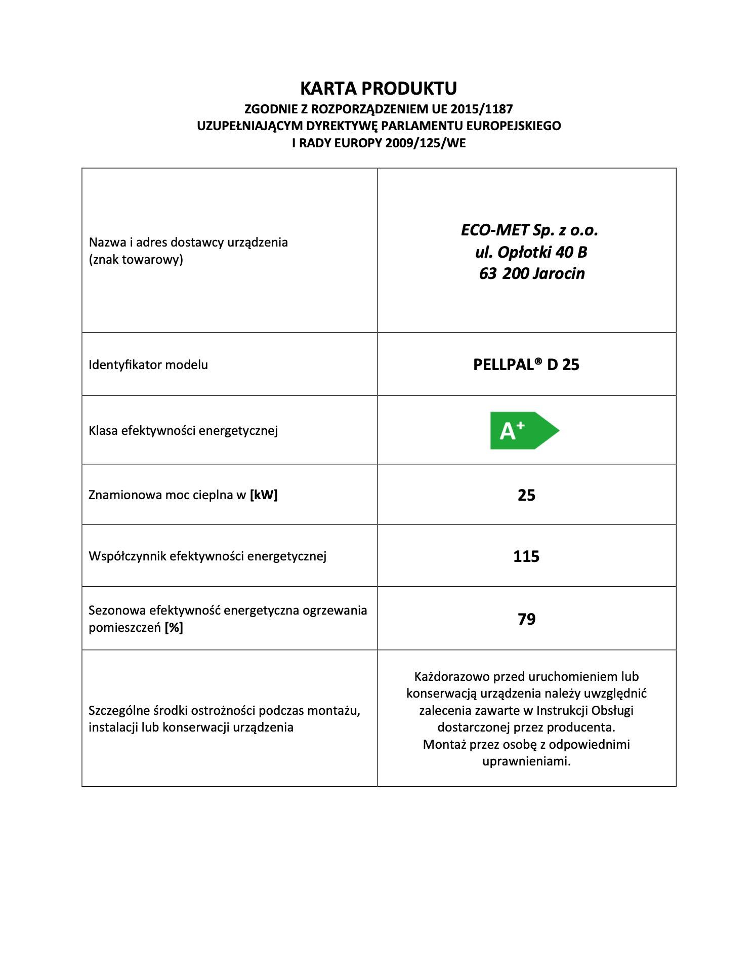 Kocioł na drewno PELLPALL D 25kW - wydajne i ekologiczne ogrzewanie!