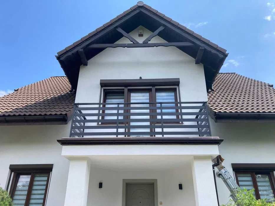 Barierki balustrady aluminiowe zabezpieczenie okienne balkon francuski
