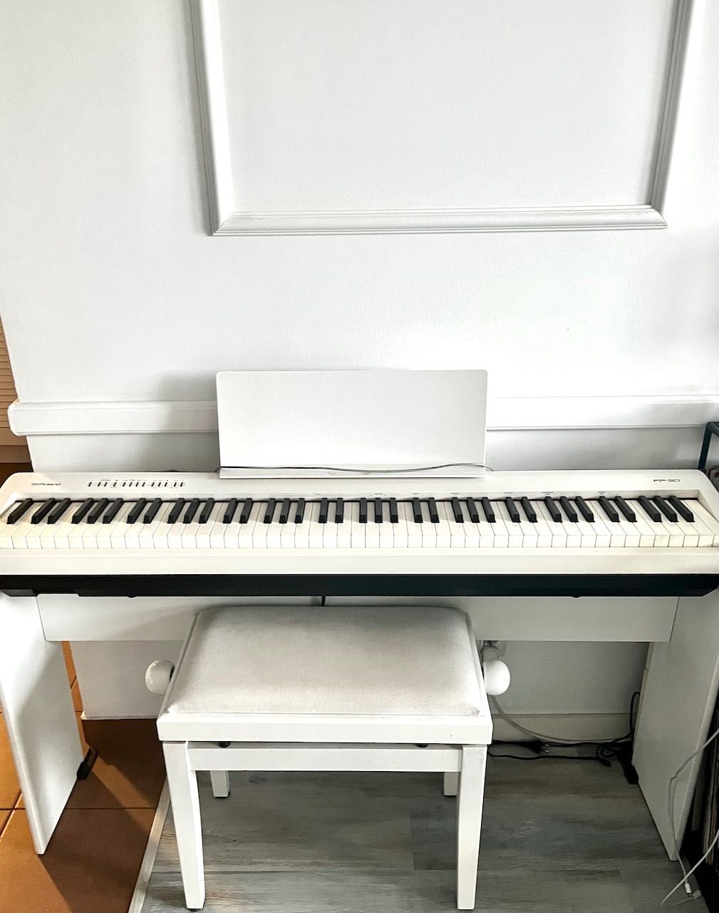 Pianino Roland FP 30 - komplet