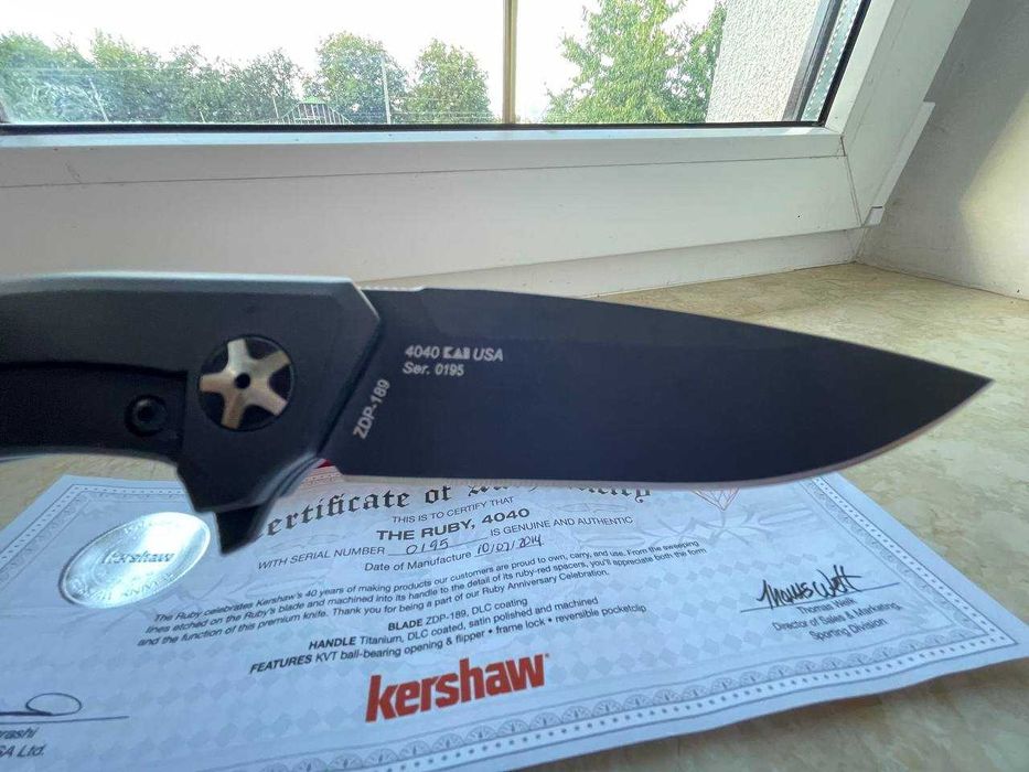 Складаний ніж Ніж Kershaw KAI The Ruby (4040)