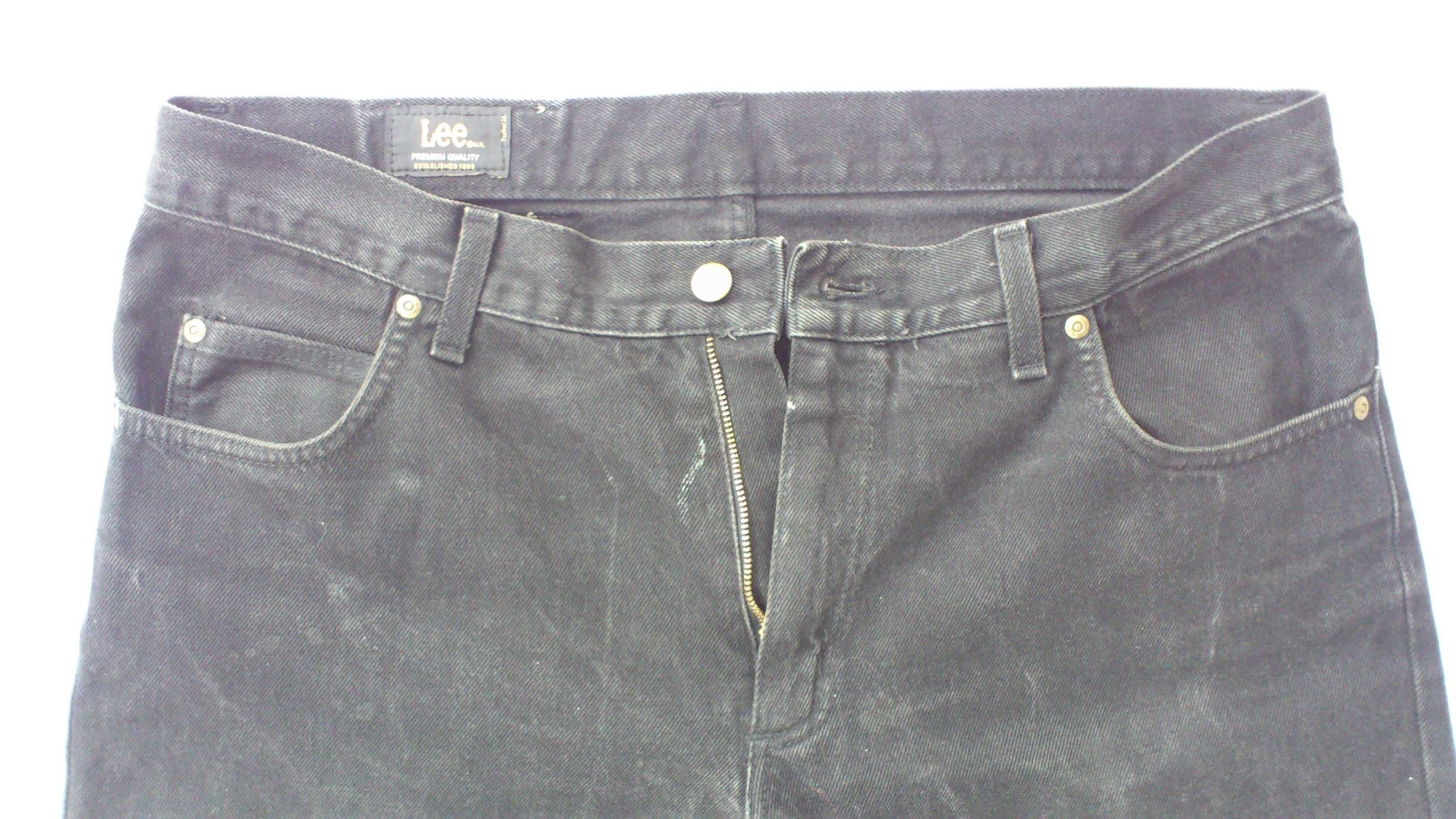 Джинсы LEE Brooklyn,чёрные,плотные Мальта.W36L32,нашW47\L106соттоn100%