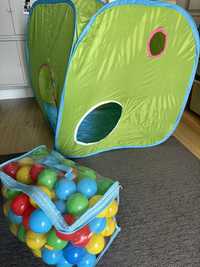 Tenda/casinha de brincar criança Ikea + bolas