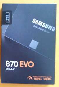 Nowy,zapakowany, gw.Samsung 870 evo-2 TB-dysk ssd.Polecam inne modele