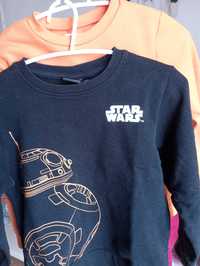 Sweterek chłopięcy Star Wars 122-128 + pomarańczowy GRATIS