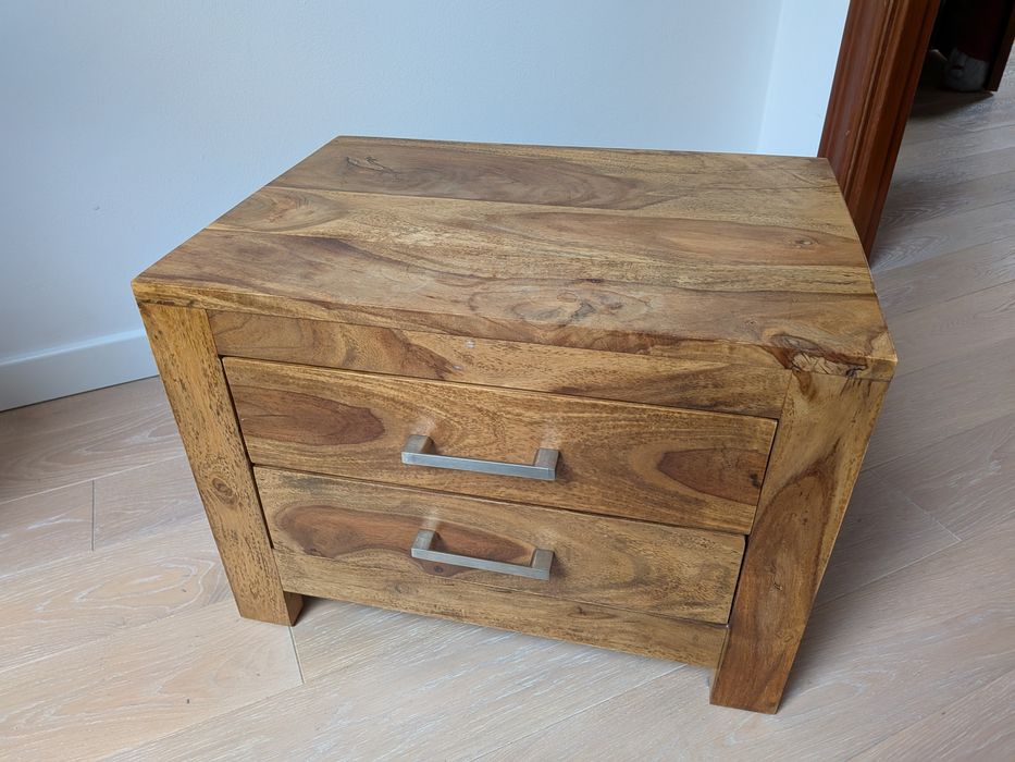 Szafka nocna kolonialna