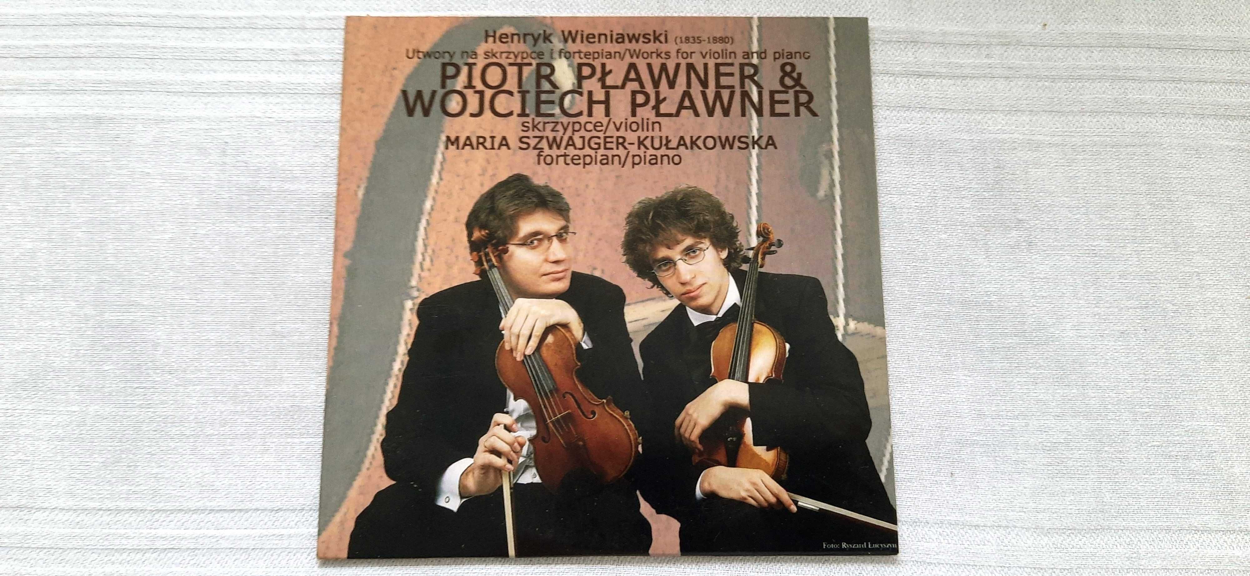 Piotr Pławner Wojciech Pławner grają Wieniawskiego CD