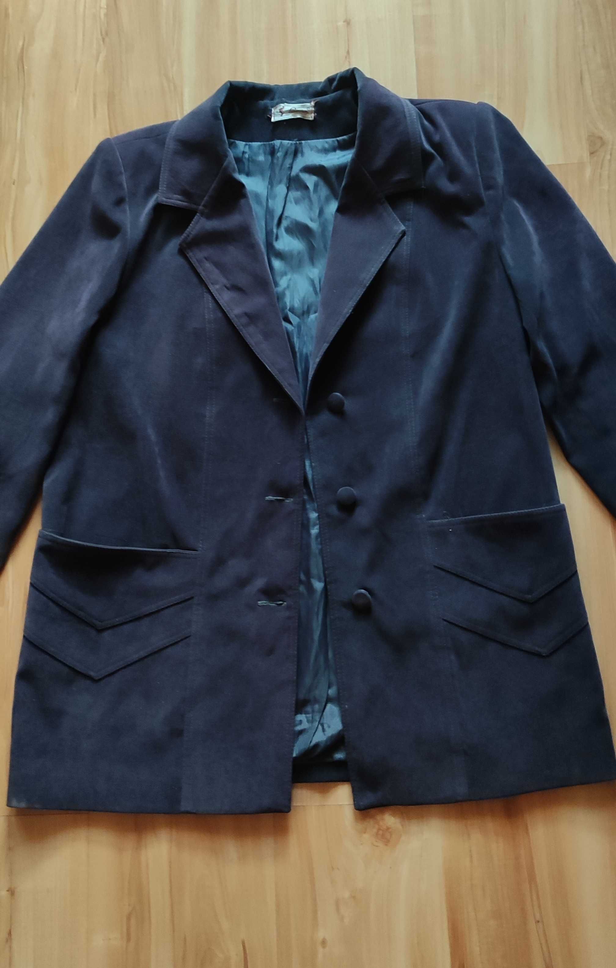 Kurtka damska, grafit, dł. 75 cm, L/XL