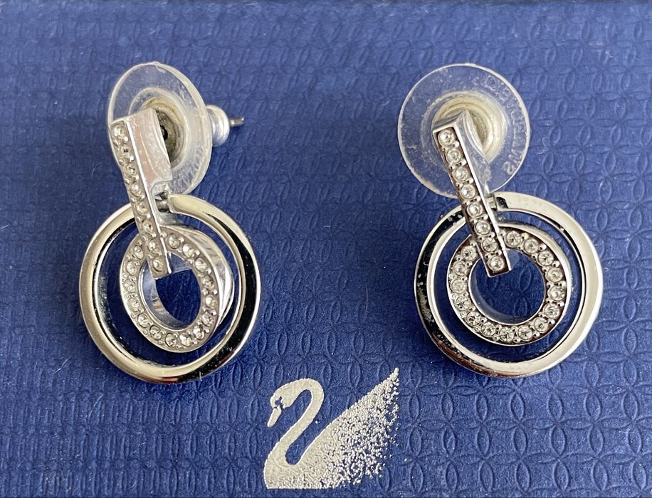 Joia- Pendente e brincos Swarovski