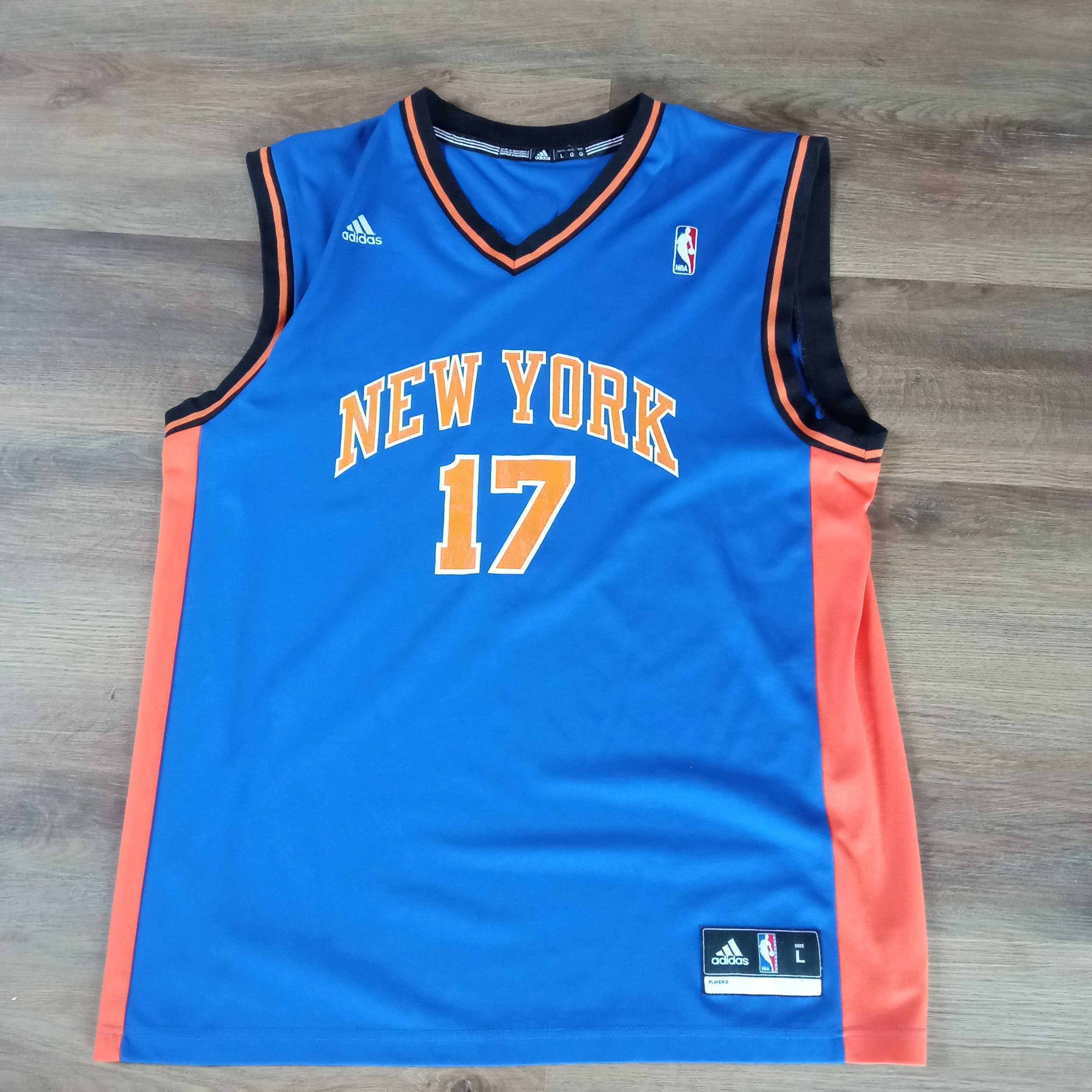 Koszulka NBA New York Knicks Jeremy Lin Basketball Adidas Rozmiar L