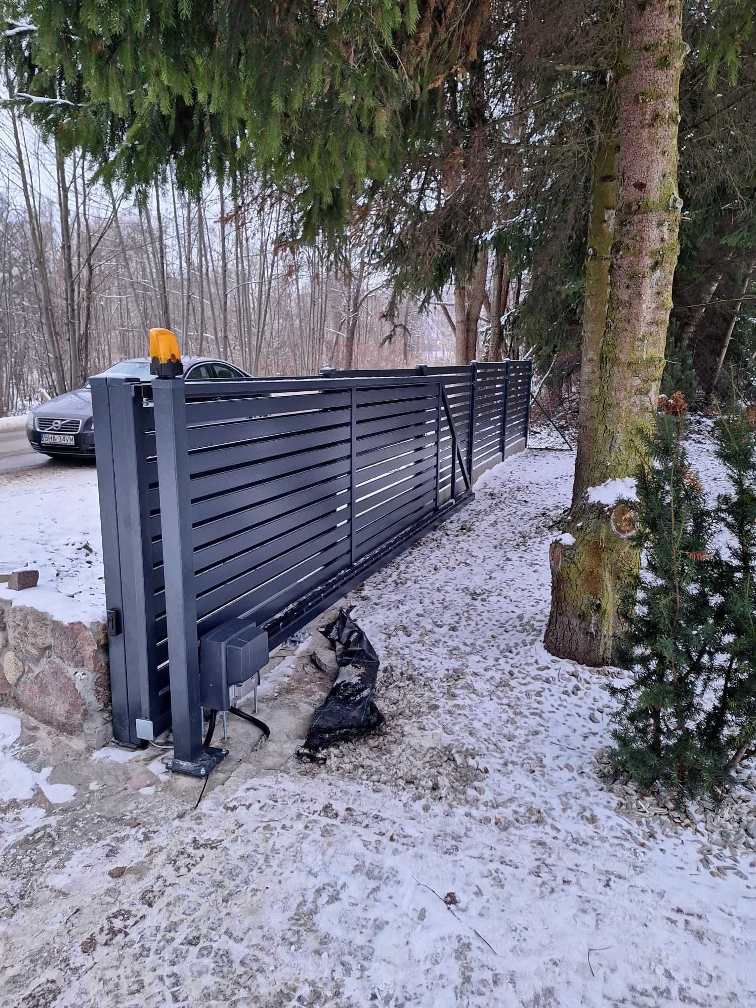 brama przesuwna na wymiar