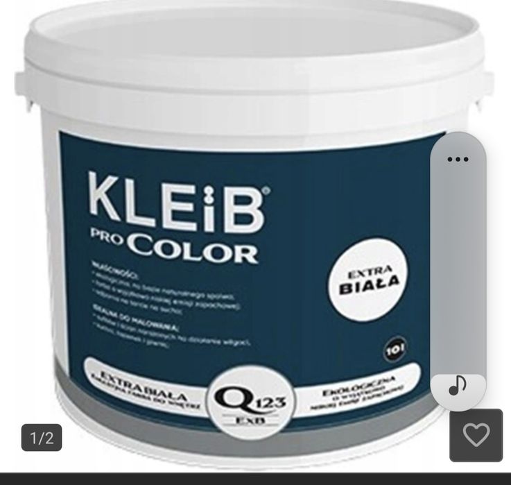 Farba biala ekstra