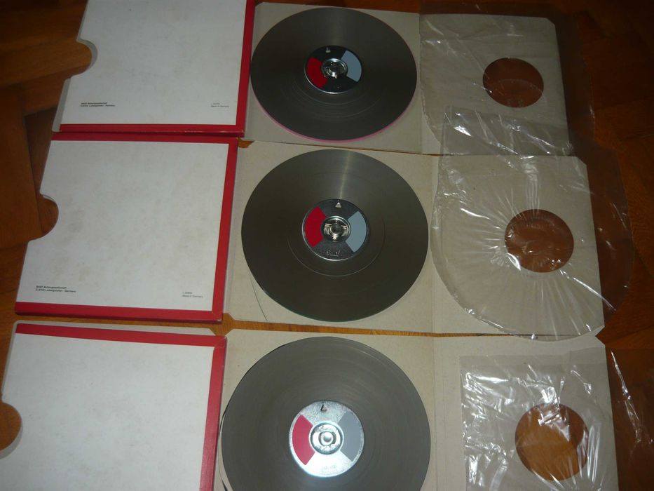 Basf LGR50 3 tasmy na bobinkach 1000mb nie nagrane