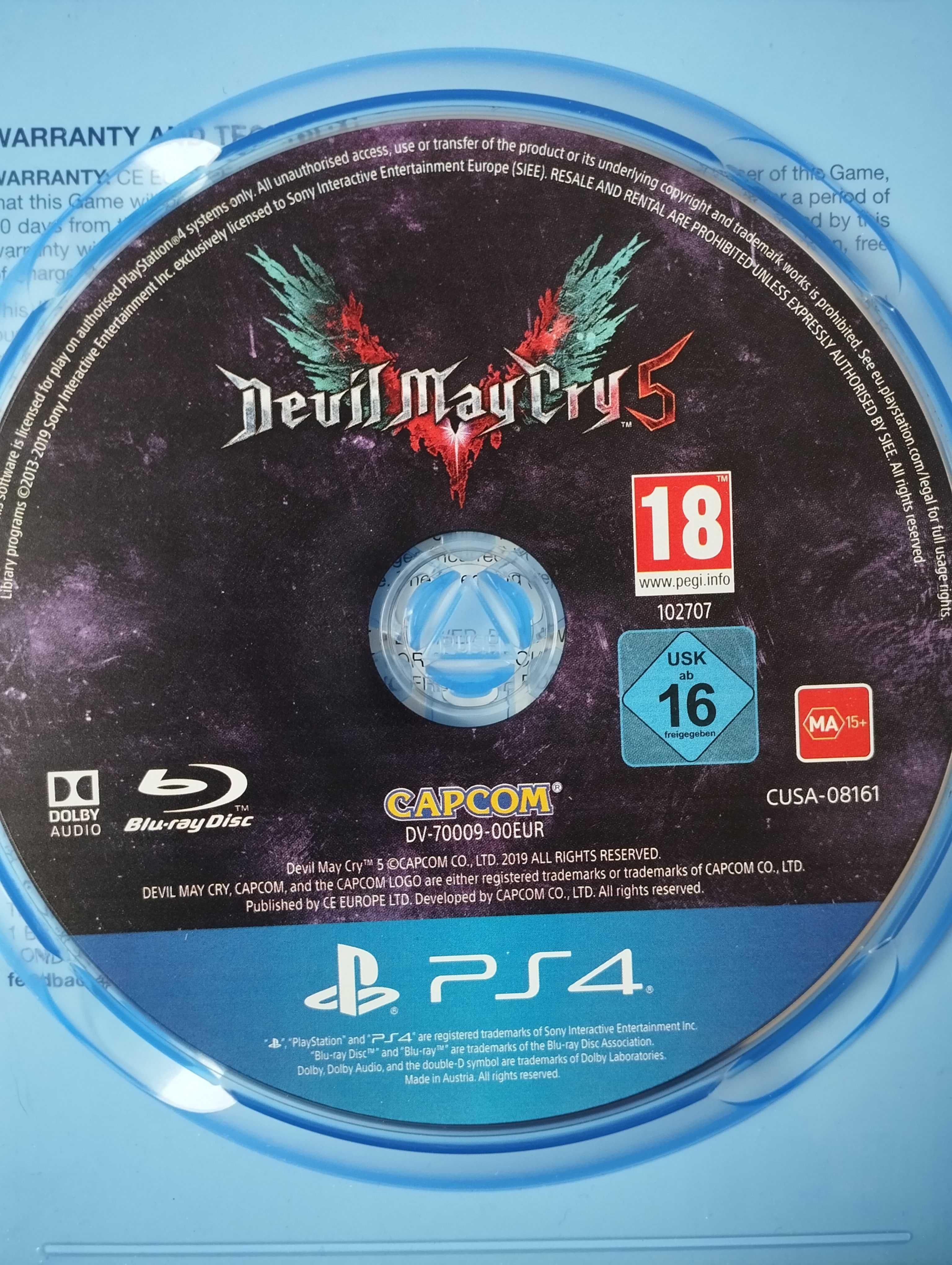 Gra Devil May Cry 5 Polska Wersja PS4/PS5 Playstation
