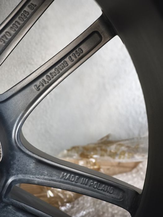 Комплект колес Porsche Cayenne 21 с зимней резиной  Michelin 305/35/21