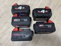 Milwaukee M18B4, M18BX / акумуляторні батареї Мілвокі 18V