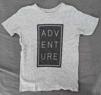 T-shirt criança Adventure 5-6 anos 116 cm algodão