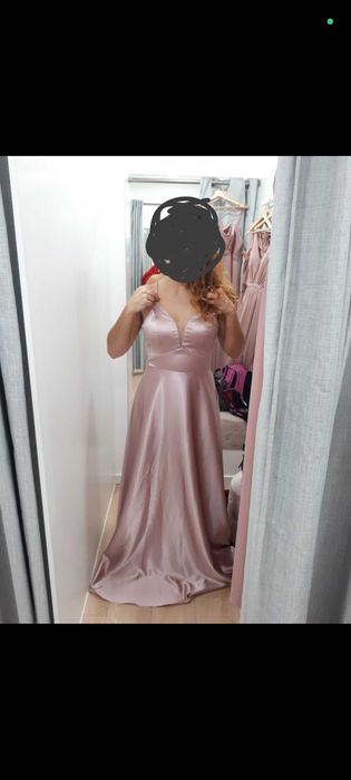 Vestido de cerimónia rosa velho da Pretty Bunnies