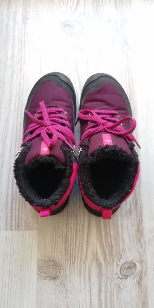 Zimowe buty Quechua Arpenaz 100 Warm rozm. 36