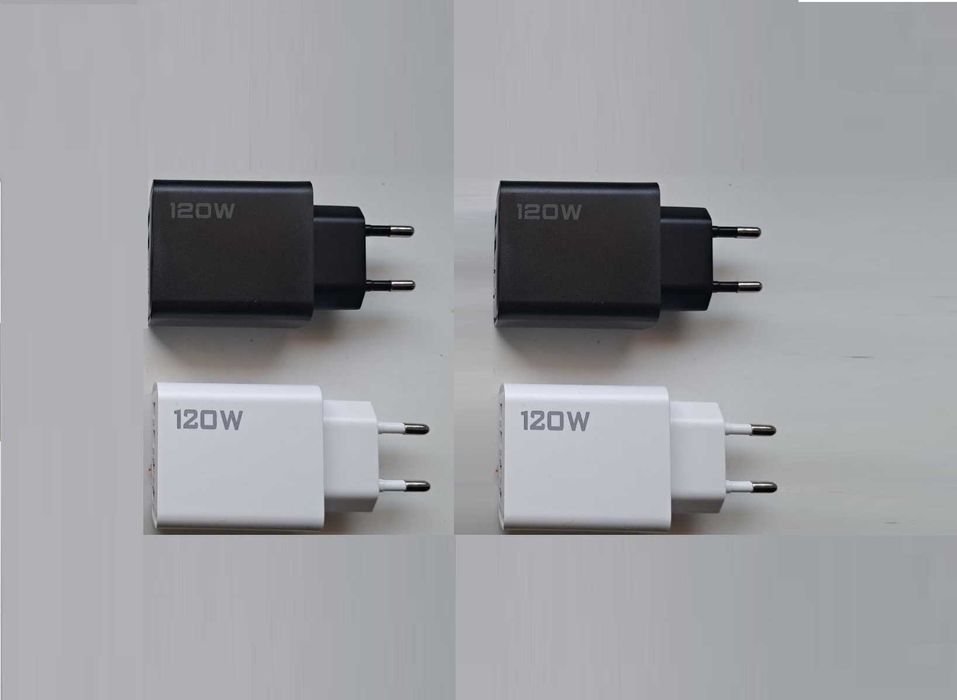 Потужні зарядні пристрої телефонів  гаджетів 120W та кабелі USB-Type C
