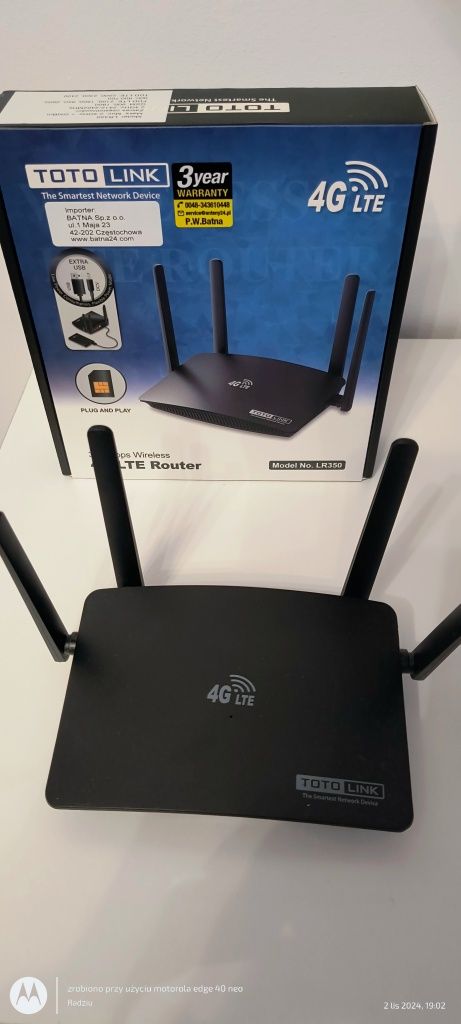 Router wifi na kartę sim