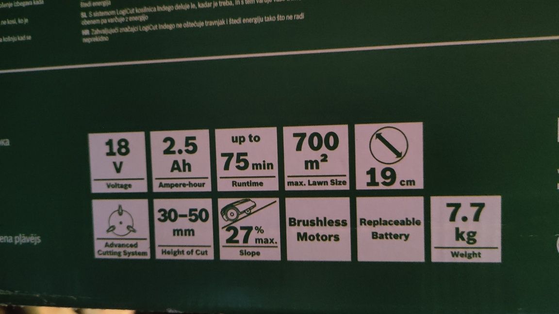 Bosh Indego M 700+ Łączność GSM