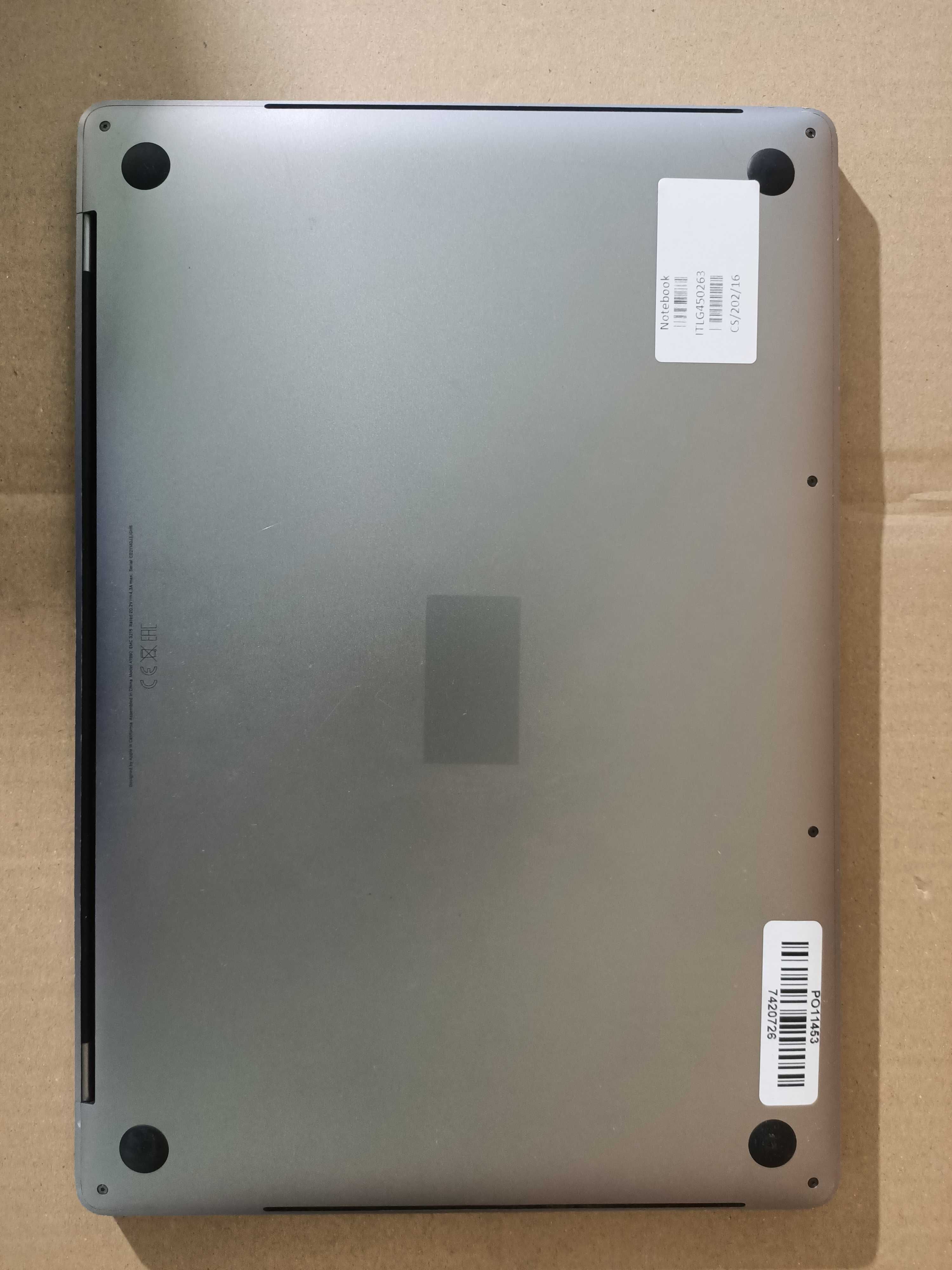 MacBook Pro 15,1 i7 Disco Rigido 500GB