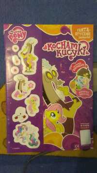 my little pony koloruj czytaj naklejaj nowe