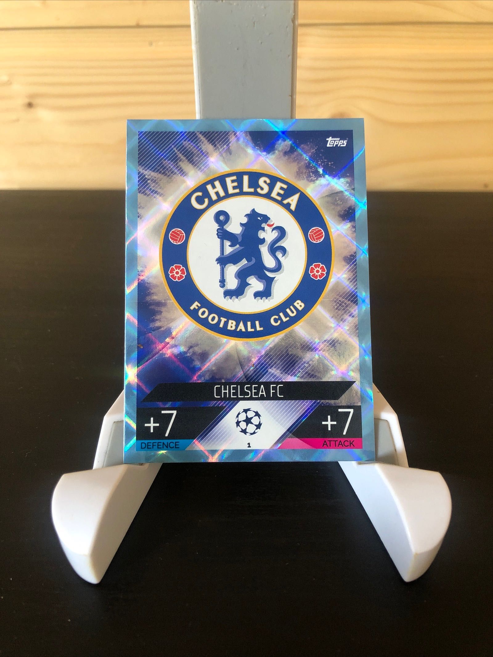 001 - CHELSEA FC - Crystal Foil Parallel - Match Attack 2022/2023 card